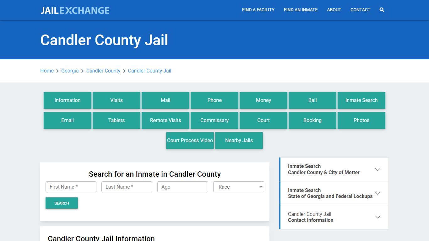 Candler County Jail Roster Lookup, GA, Inmate Search